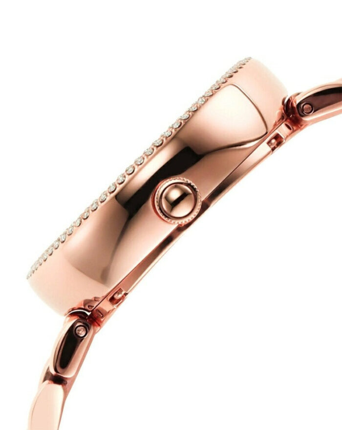 Emporio Armani Rosa Mother of Pearl Dial Rose Gold Steel Strap Watch For Women - AR11462 - Image 7